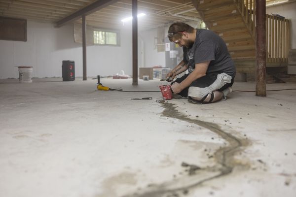 Concrete Floor Repair in Arlington Heights